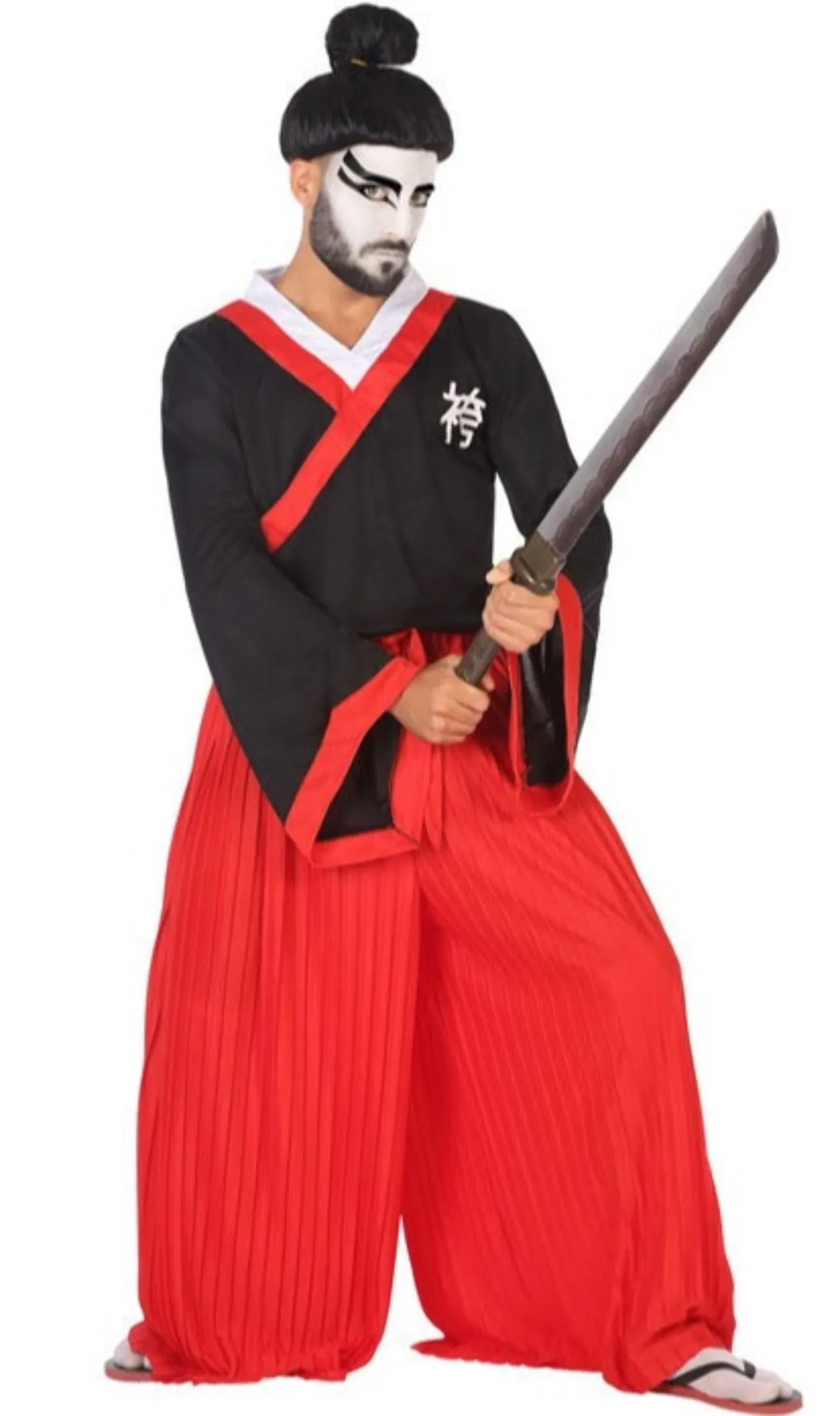 Don Disfraz Japanischer Samurai Kostüm Für Herren 1 Don Disfraz Japanischer Samurai Kostüm Für Herren