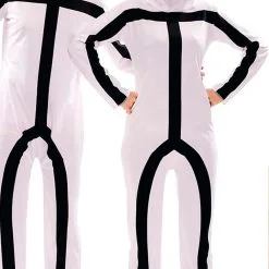 Don Disfraz Strichmännchen Kostüm Für Erwachsene