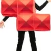Don Disfraz Tetris Rot Kostüm Für Erwachsene