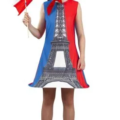 Don Disfraz Eiffelturm Kleid Kostüm Für Damen 5 Don Disfraz Eiffelturm Kleid Kostüm Für Damen -Länder & Kulturen Verkäufe disfraz de torre eiffel vestido mujer