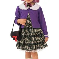 Don Disfraz Alte Frau Ellie Kostüm Für Mädchen