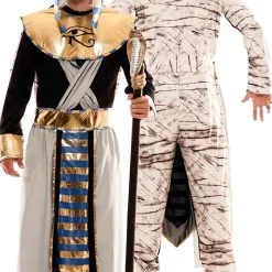 Don Disfraz Ägypter Und Mumie Doppelseitig Kostüm Für Herren -Länder & Kulturen Verkäufe disfraz doble de egipcio y momia para hombre.jpg