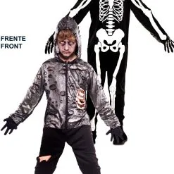 Don Disfraz Zombie Und Skelett Doppelseitig Kostüm Für Jungen 16 Don Disfraz Zombie Und Skelett Doppelseitig Kostüm Für Jungen -Länder & Kulturen Verkäufe disfraz doble de zombie y esqueleto para nino 1.jpg