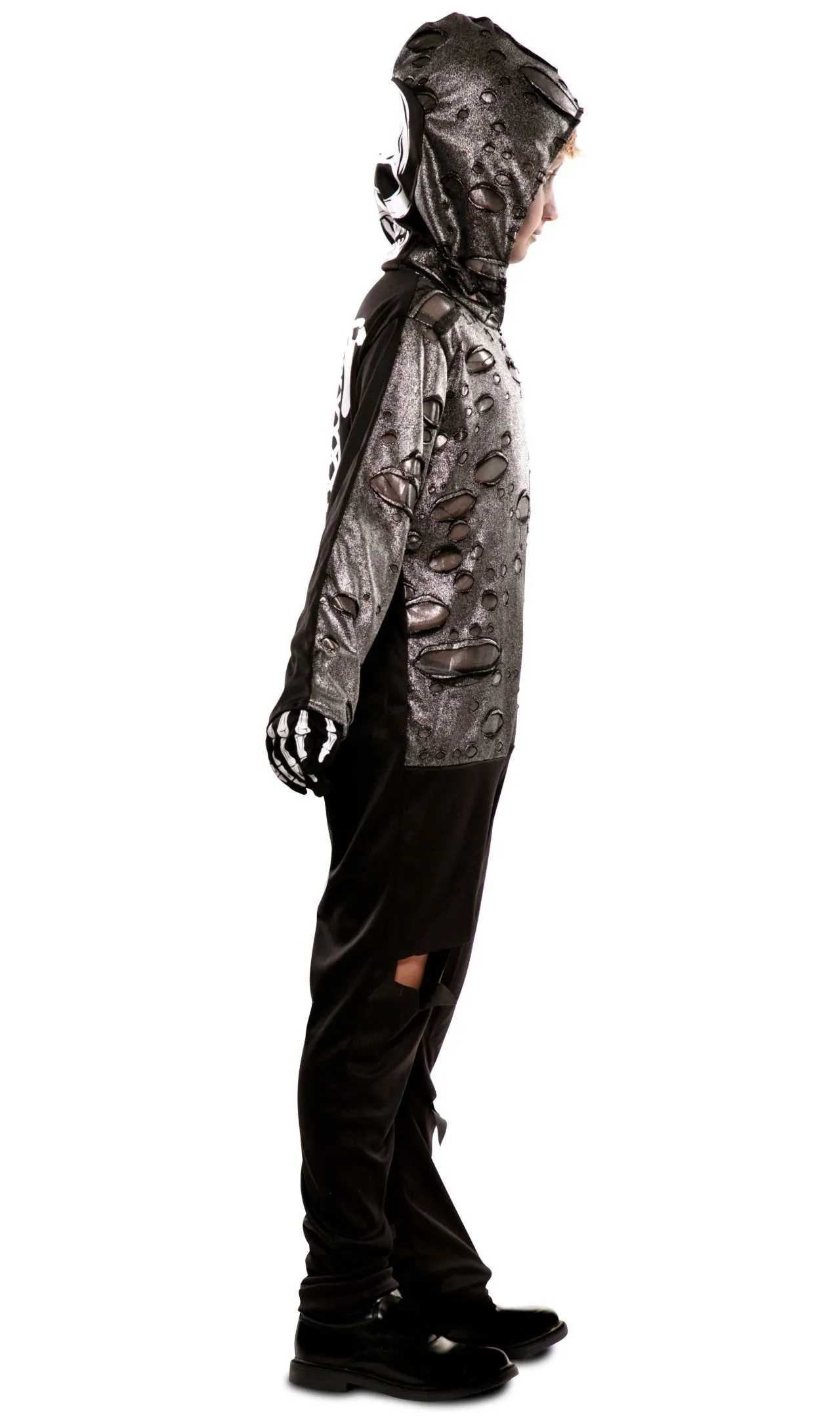 Don Disfraz Zombie Und Skelett Doppelseitig Kostüm Für Jungen 6 Don Disfraz Zombie Und Skelett Doppelseitig Kostüm Für Jungen – Bild 6