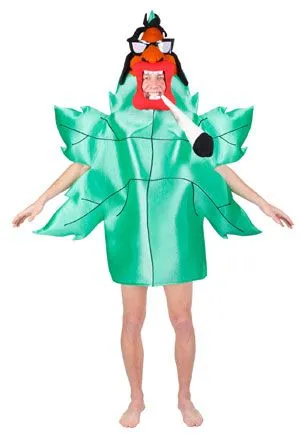 Don Disfraz Marihuanablatt-Kostüm Für Erwachsene 1 Don Disfraz Marihuanablatt-Kostüm Für Erwachsene