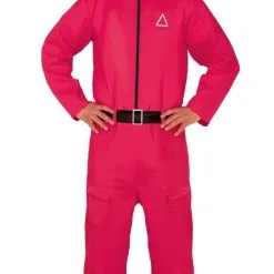 Don Disfraz Squid Game Guard-Kostüm Für Herren