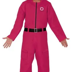 Don Disfraz Squid Game Guard-Kostüm Für Kinder