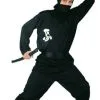 Don Disfraz Schwarzes Ninja-Kostüm Für Erwachsene