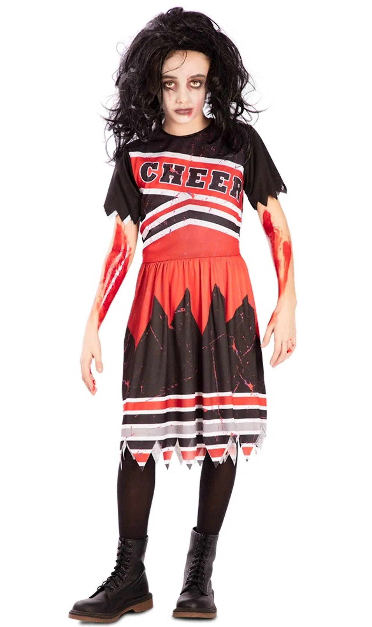 Don Disfraz Wendbares Zombie-Prinzessin-Kostüm Für Mädchen 2 Don Disfraz Wendbares Zombie-Prinzessin-Kostüm Für Mädchen – Bild 2