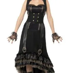 Don Disfraz Vampirin-Kabarettistin-Kostüm Für Damen -Länder & Kulturen Verkäufe disfraz vampiresa cabaret m