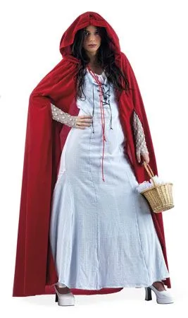 Don Disfraz Neogothic-Rotkäppchenkostüm Für Damen 1 Don Disfraz Neogothic-Rotkäppchenkostüm Für Damen