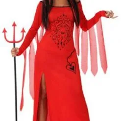 Don Disfraz Langes Teufelsweib Kostüm Für Damen