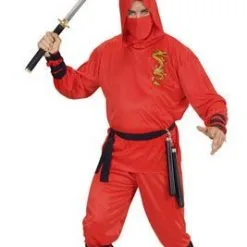 Don Disfraz Ninja-Kämpfer-Kostüm Für Erwachsene -Länder & Kulturen Verkäufe disfraz ninja luchador