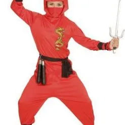 Don Disfraz Ninja-Kämpfer-Kostüm Für Kinder -Länder & Kulturen Verkäufe disfraz ninja luchador inf1 2