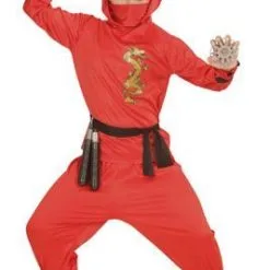 Don Disfraz Ninja-Kämpfer-Kostüm Für Kinder -Länder & Kulturen Verkäufe disfraz ninja luchador inf2 1