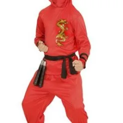 Don Disfraz Ninja-Kämpfer-Kostüm Für Kinder -Länder & Kulturen Verkäufe disfraz ninja luchador inf 1