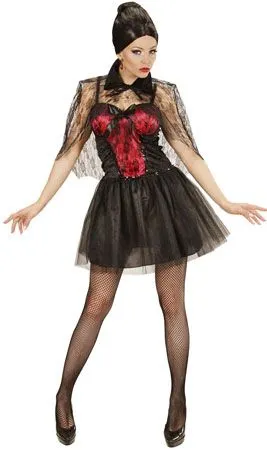 Don Disfraz Vampirin-Kostüm Deluxe Für Damen 1 Don Disfraz Vampirin-Kostüm Deluxe Für Damen