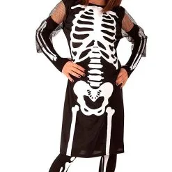 Don Disfraz Skelett Kleid Kostüm Für Mädchen -Länder & Kulturen Verkäufe esqueleto 1 1
