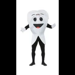 Don Disfraz Weißer Zahn Kostüm Für Erwachsene