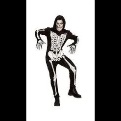 Don Disfraz Skelettkostüm Mit Handschuhen Für Erwachsene