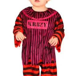 Don Disfraz Böser Clown Kostüm Gestreift Für Baby